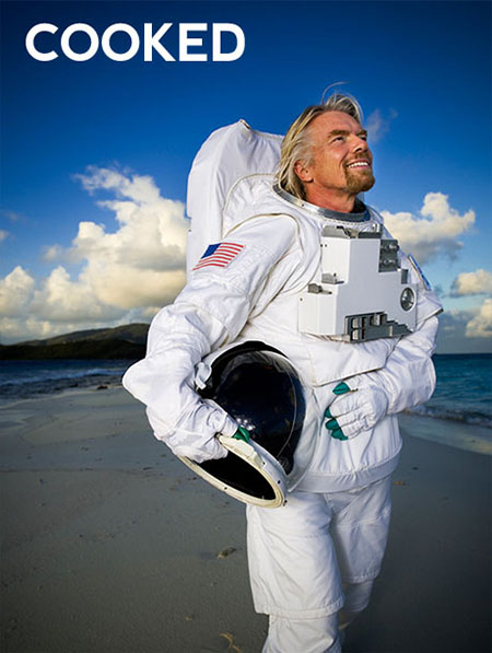 Processed Image of Richard Branson by Brian Smith