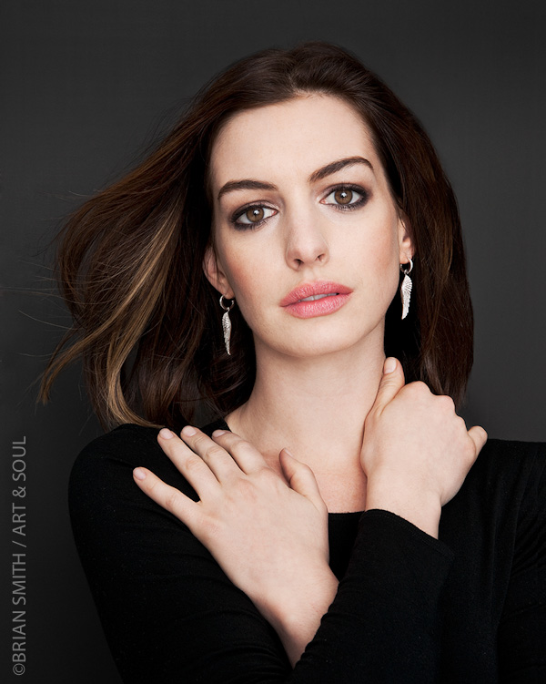 Actress Anne Hathaway photographed for Art & Soul